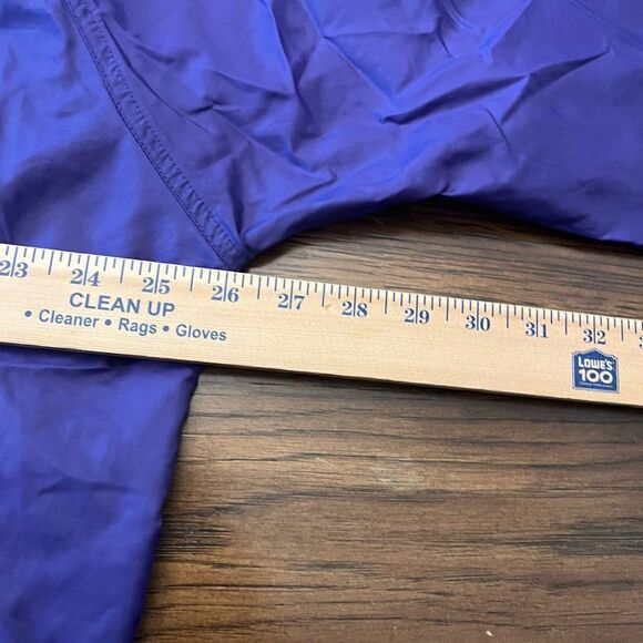 Vintage Helly Hansen Jacket Mens XL Purple Anorak Nylon 1/2 Zip jacket. - Picture 8 of 9